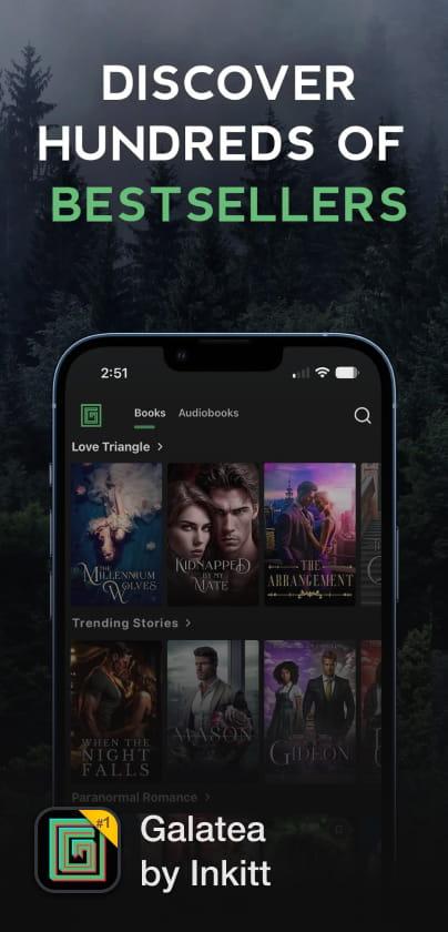 Galatea by Inkitt app screen